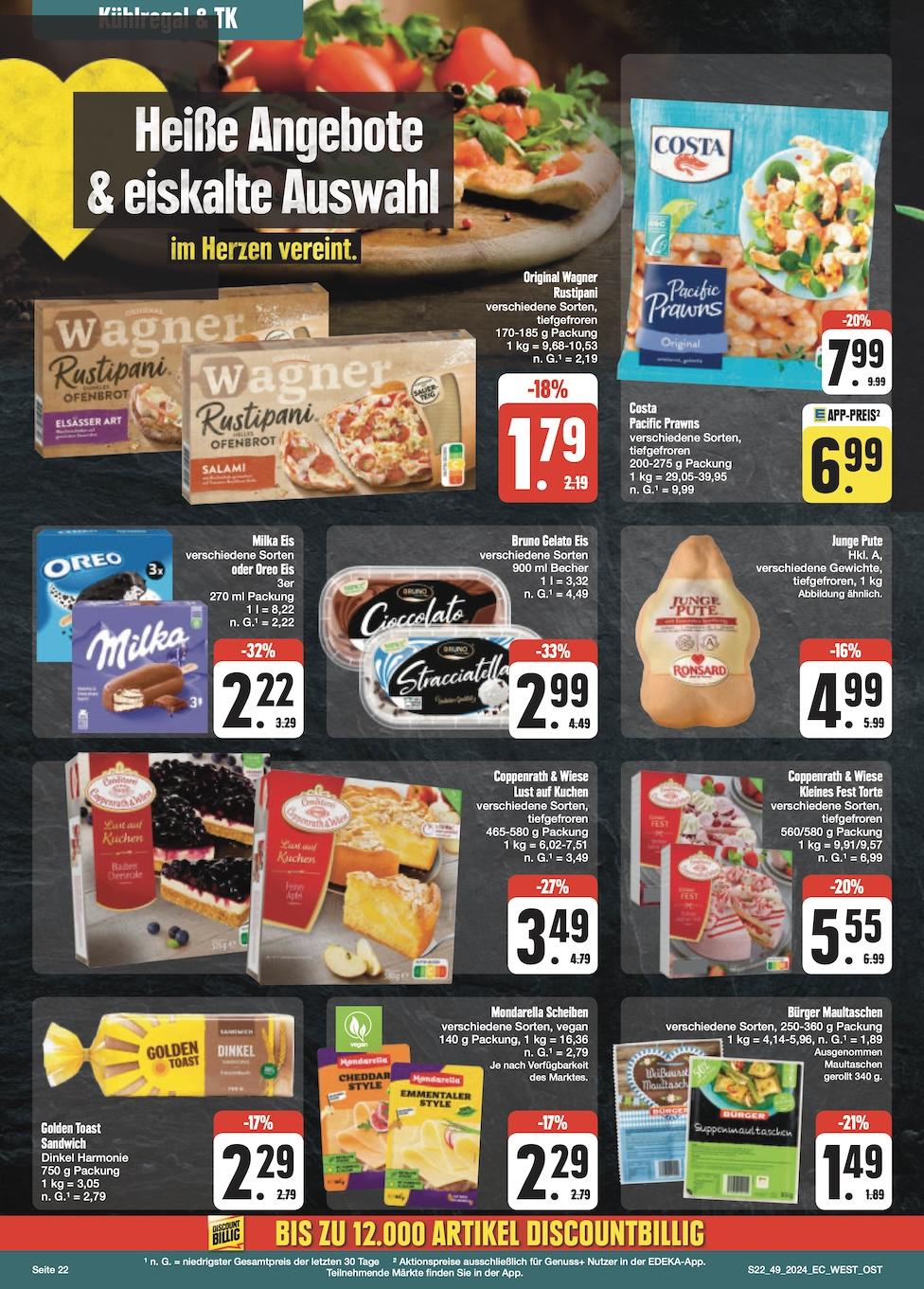 Edeka Prospekt ab Montag - Sachsen Seite 22