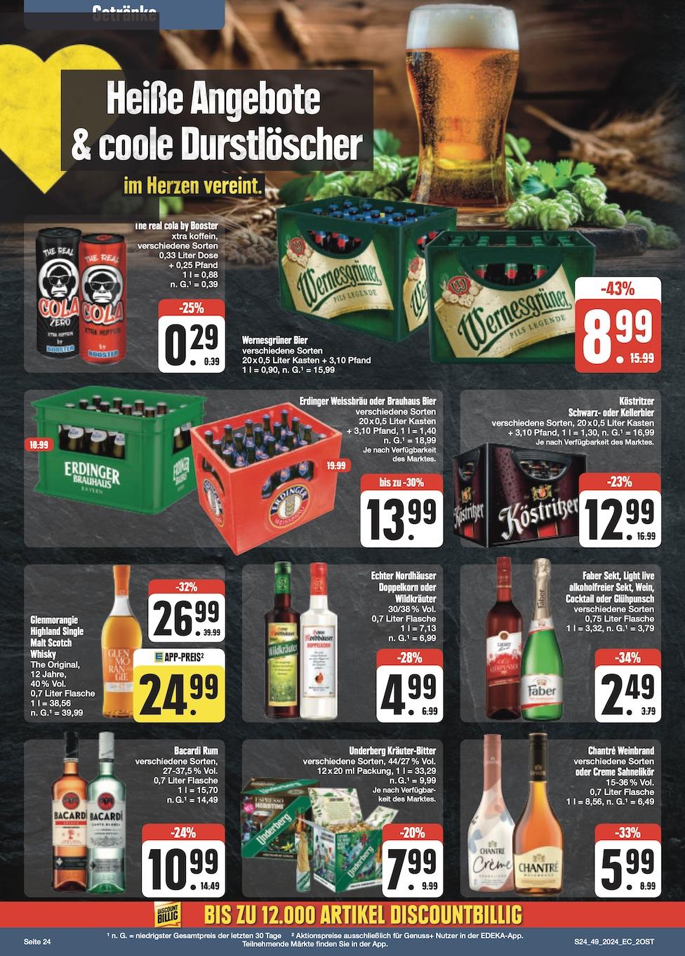 Edeka Prospekt ab Montag - Sachsen Seite 24