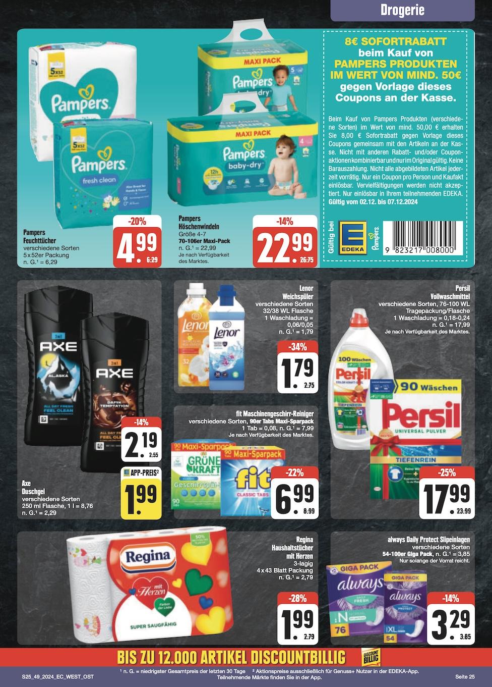 Edeka Prospekt ab Montag - Sachsen Seite 25
