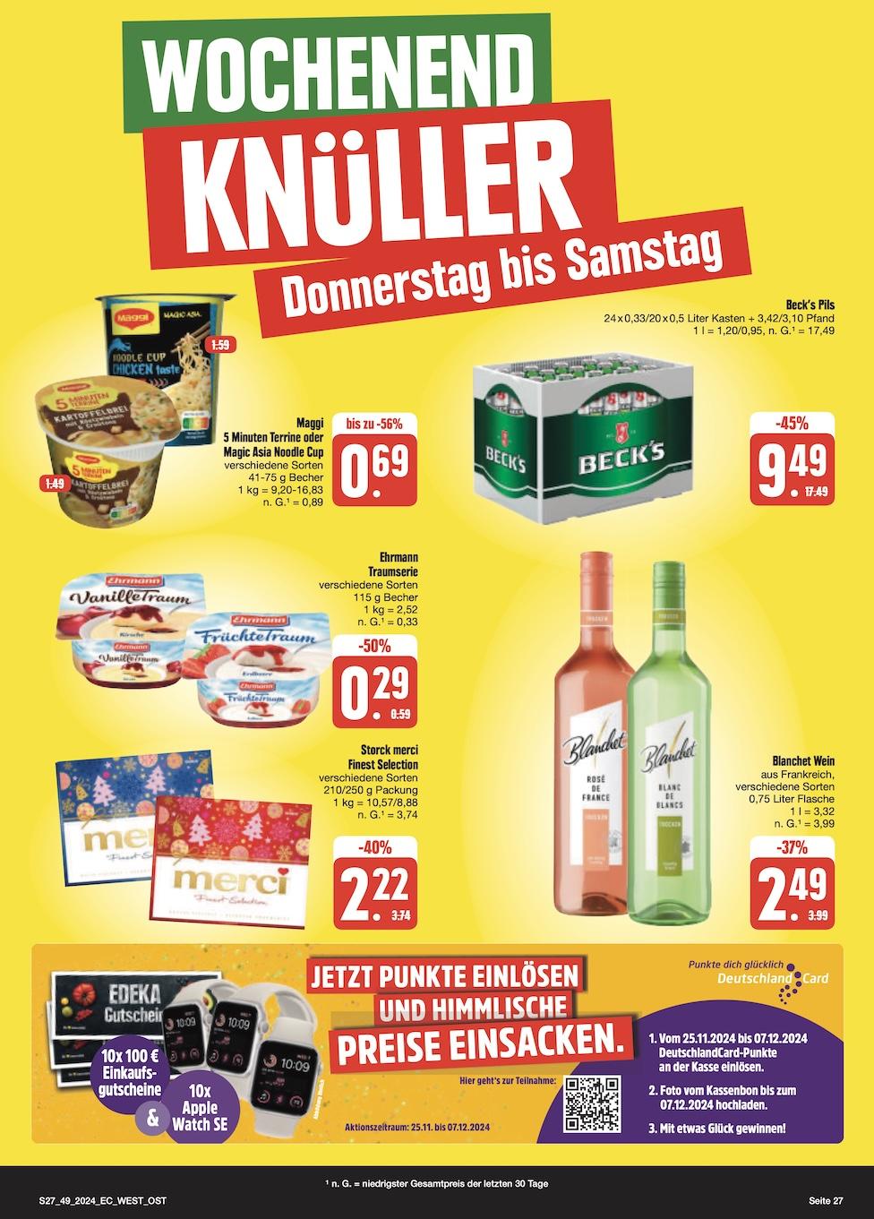 Edeka Prospekt ab Montag - Sachsen Seite 27