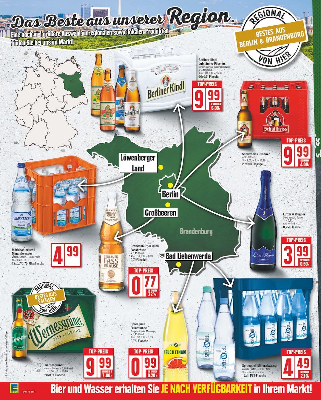 Edeka Prospekt ab Montag - Berlin Seite 12
