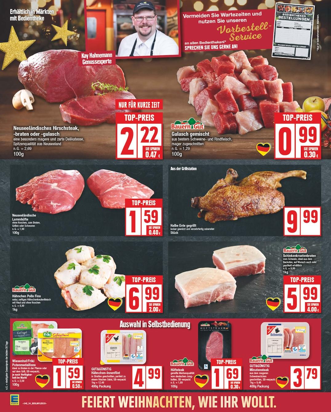 Edeka Prospekt ab Montag - Berlin Seite 4