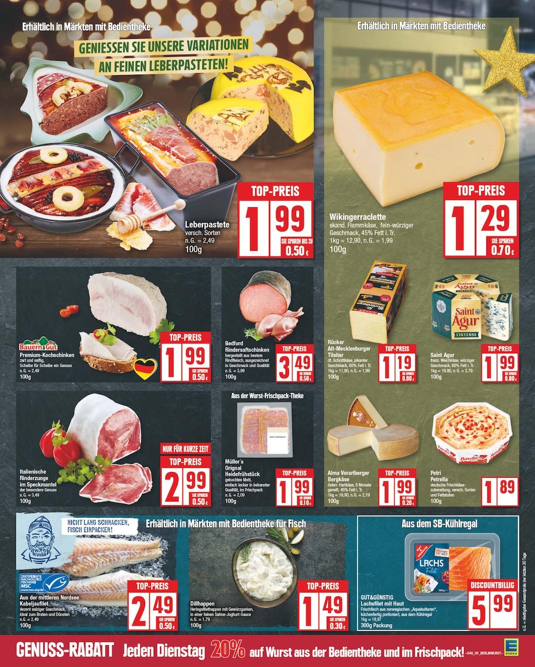Edeka Prospekt ab Montag - Berlin Seite 5