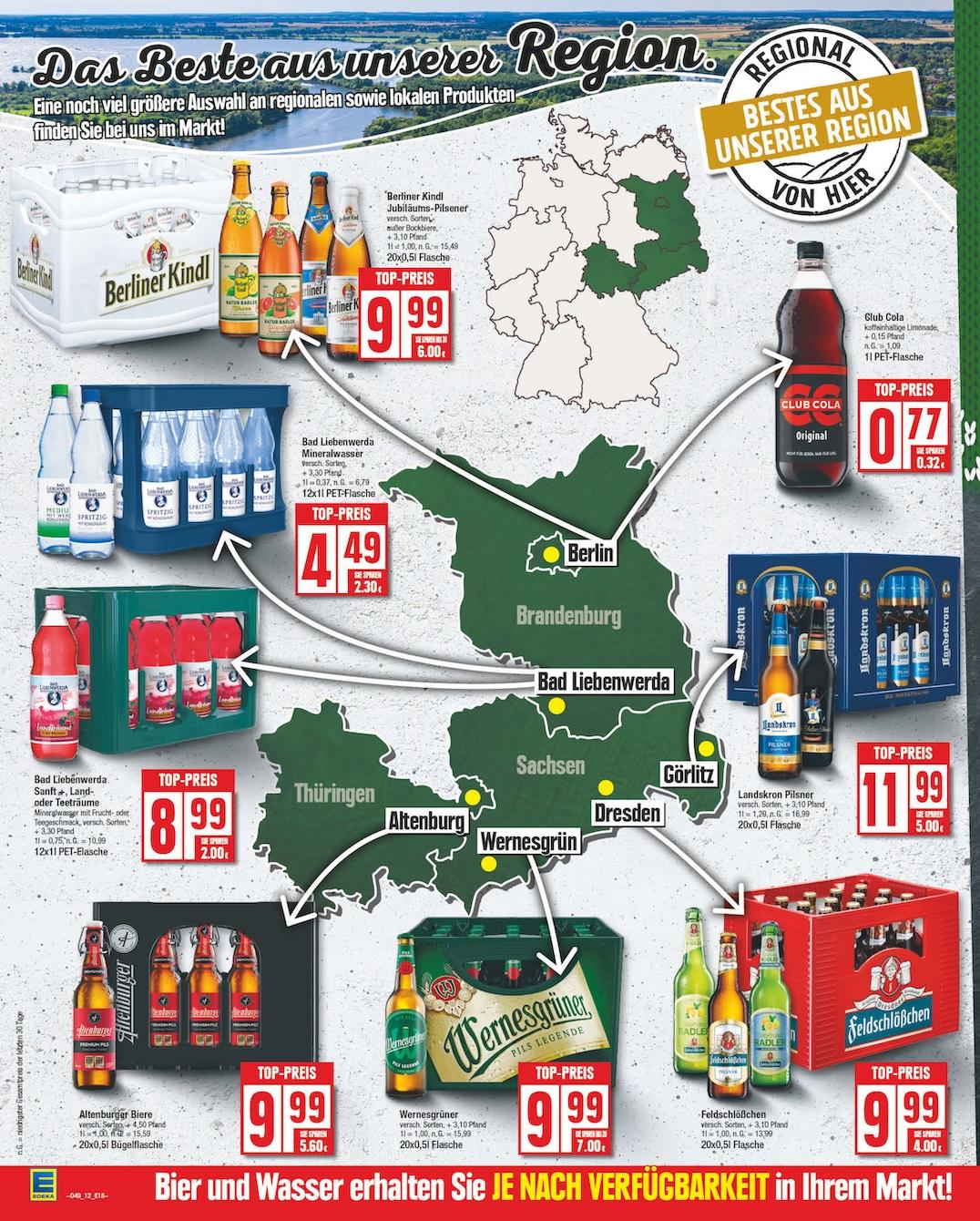 Edeka Prospekt ab Montag - Brandenburg Seite 14