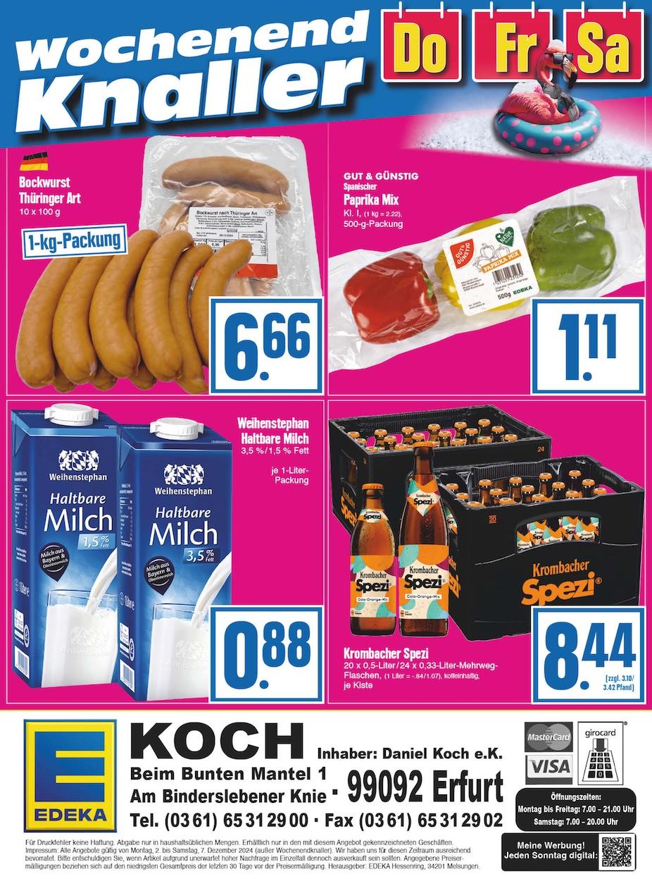 Edeka Prospekt ab Montag - Thüringen Seite 16