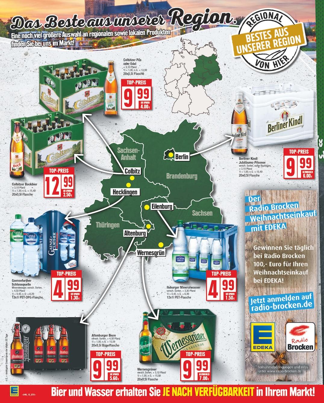 Edeka Prospekt ab Montag - Sachsen-Anhalt Seite 12