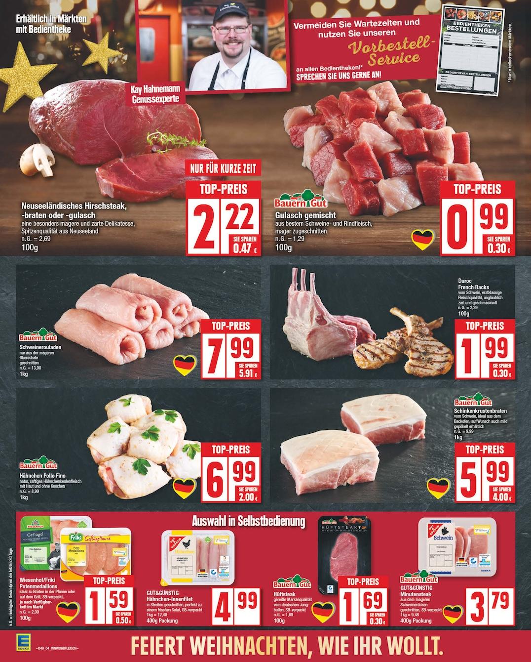 Edeka Prospekt ab Montag - Sachsen-Anhalt Seite 4