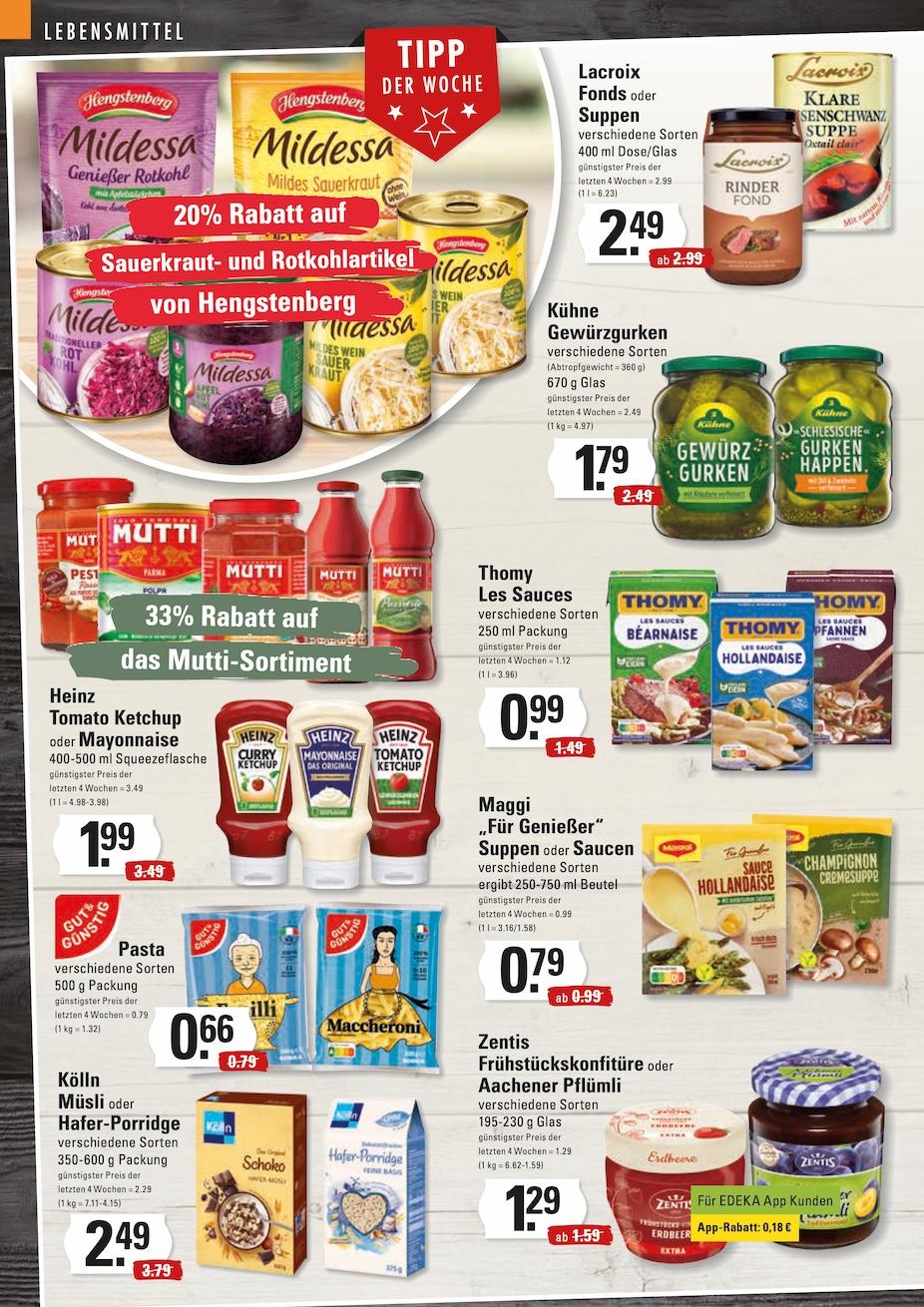 Edeka Prospekt ab Montag - Hamburg Seite 12