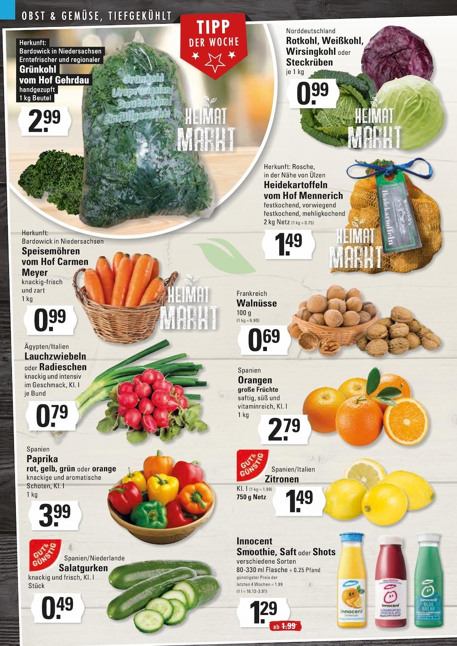 Edeka Prospekt ab Montag - Hamburg Seite 6