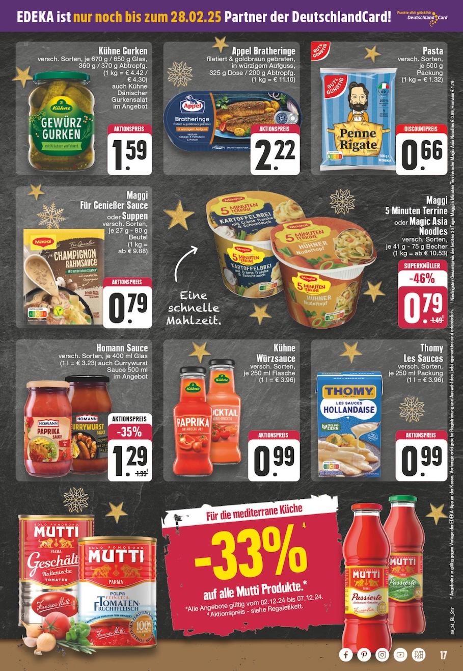 Edeka Prospekt ab Montag - Schleswig - Holstein Seite 17