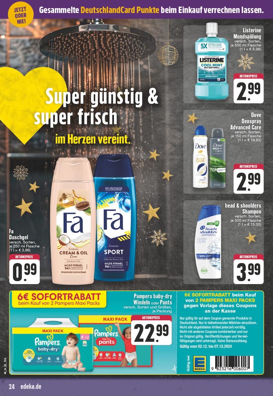 Edeka Prospekt ab Montag - Schleswig - Holstein Seite 24