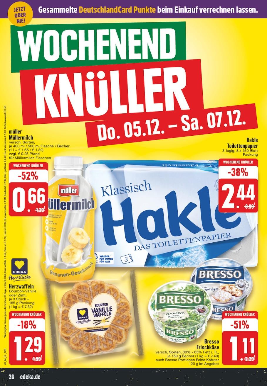 Edeka Prospekt ab Montag - Schleswig - Holstein Seite 26