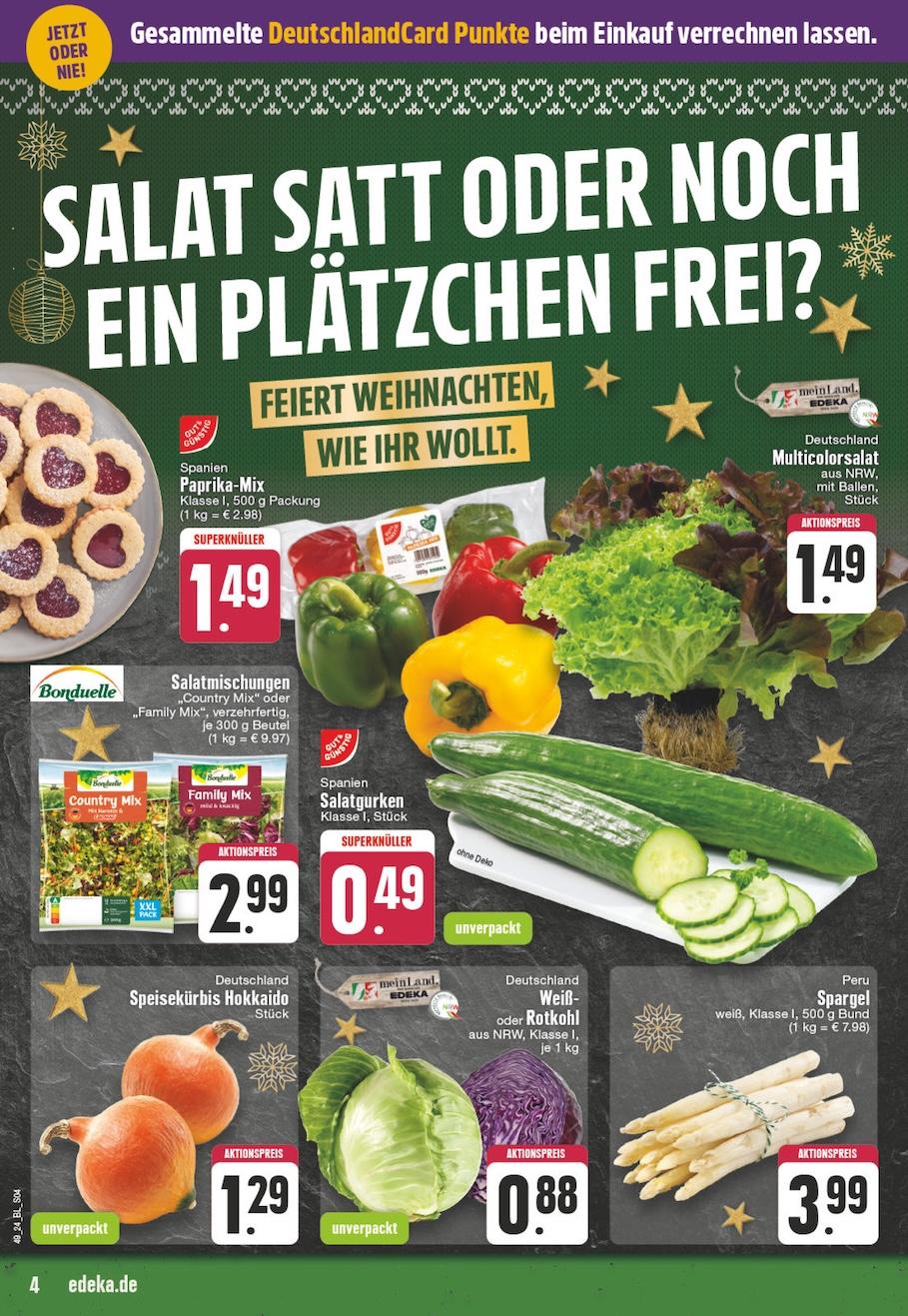 Edeka Prospekt ab Montag - Schleswig - Holstein Seite 4