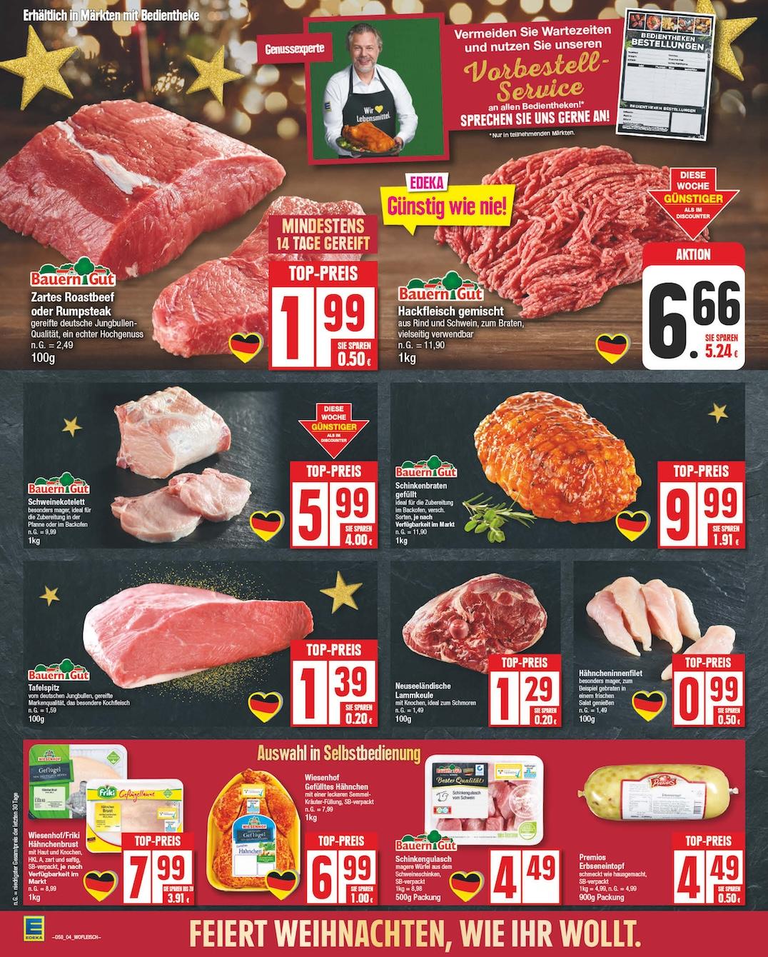 Edeka Prospekt ab Montag - Niedersachsen Seite 4