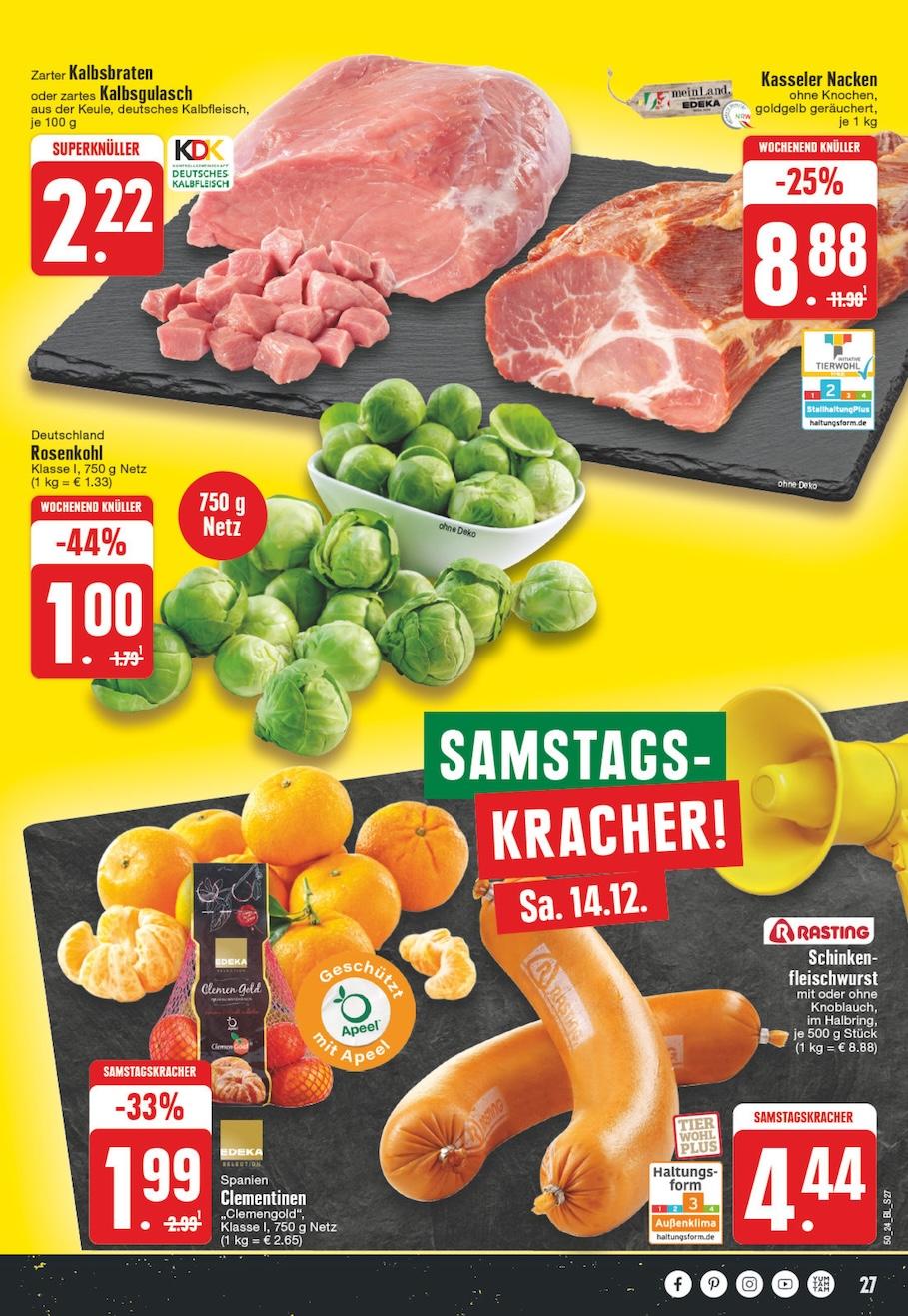 Edeka Prospekt ab Montag - Nordrhein - Westfalen Seite 27