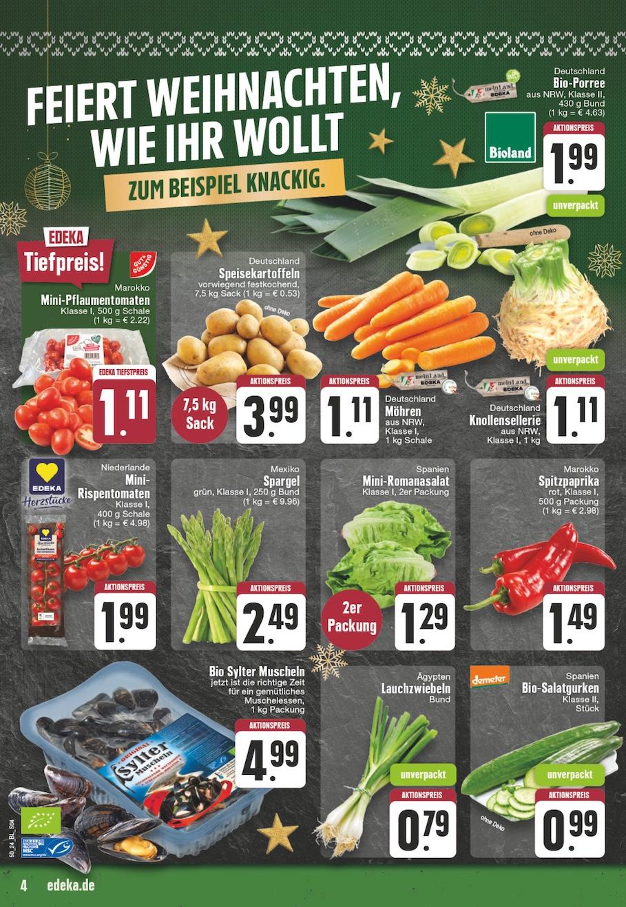 Edeka Prospekt ab Montag - Nordrhein - Westfalen Seite 4