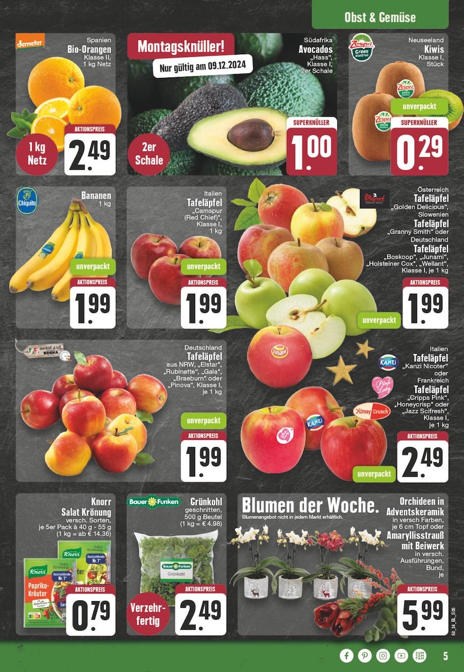 Edeka Prospekt ab Montag - Nordrhein - Westfalen Seite 5