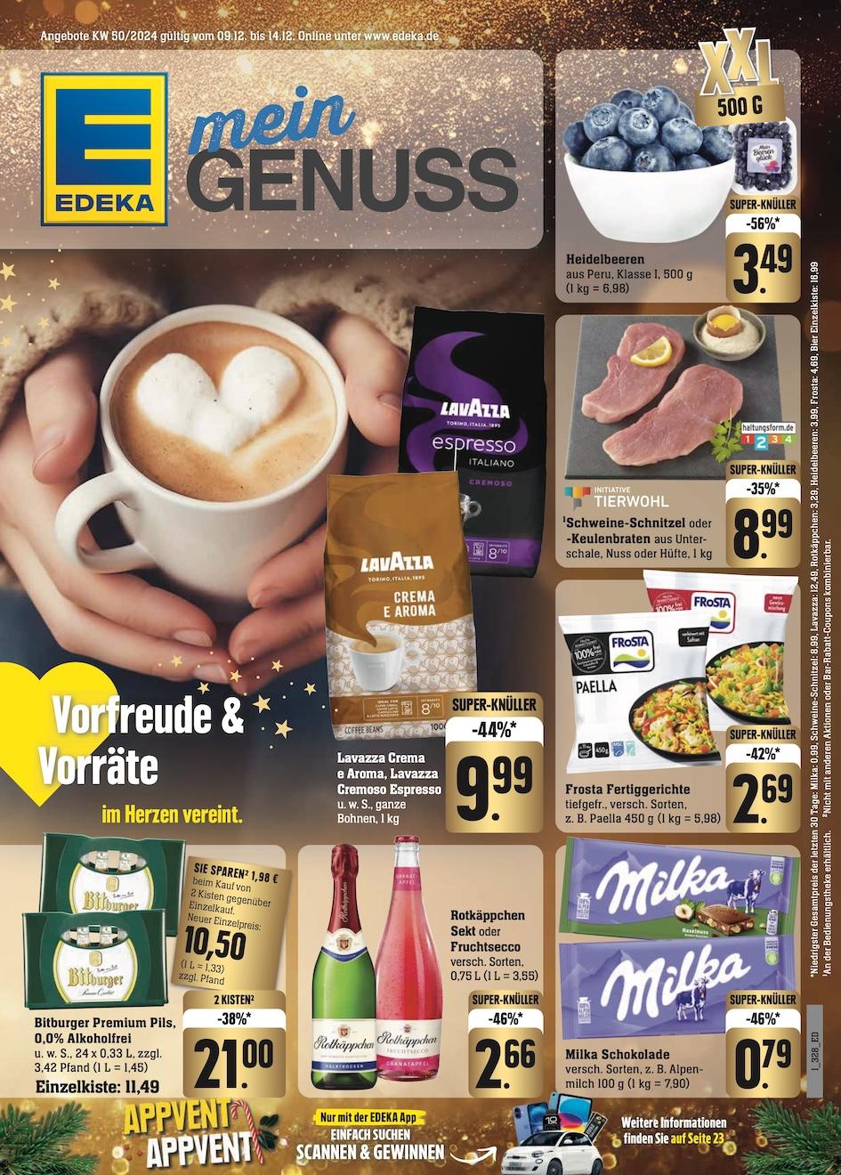 Edeka Prospekt ab Montag - Rheinland - Pfalz Seite 1
