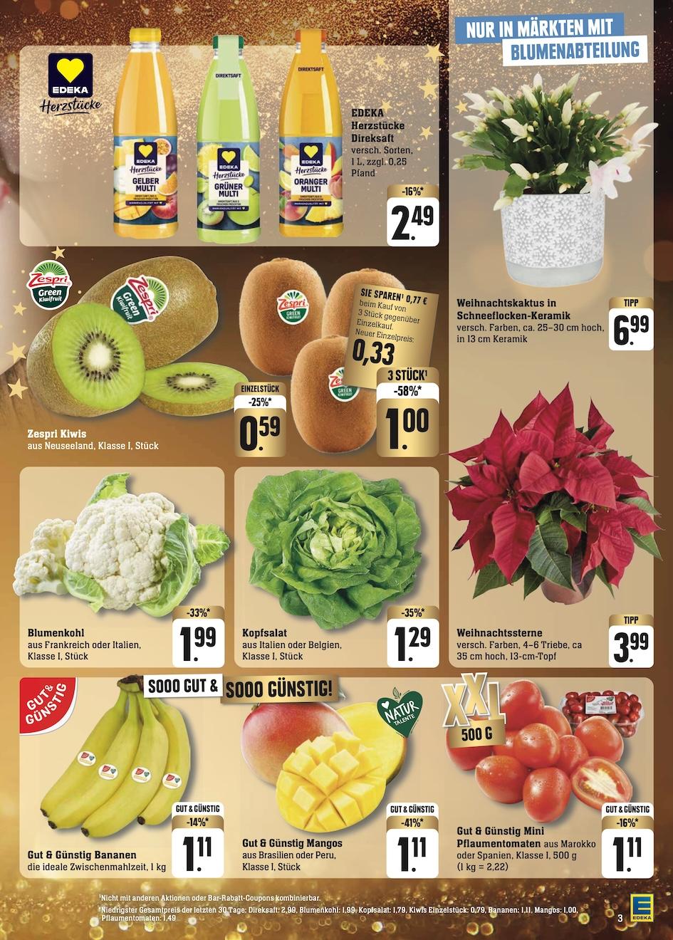 Edeka Prospekt ab Montag - Baden - Württemberg Seite 3