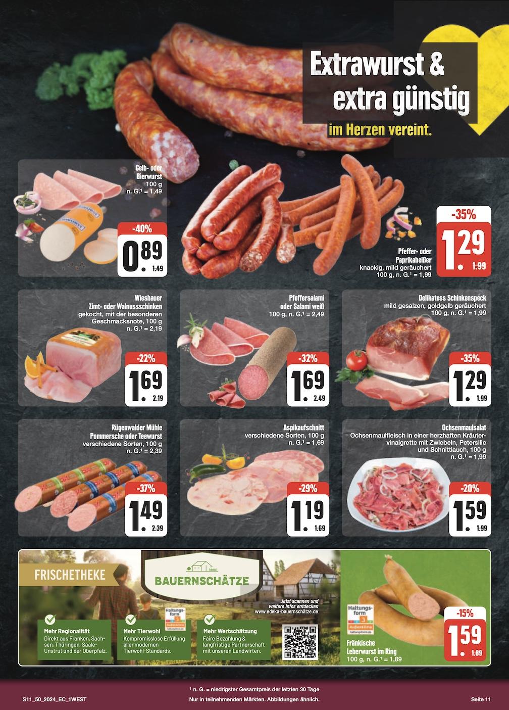 Edeka Prospekt ab Montag - Bayern Nord Seite 11