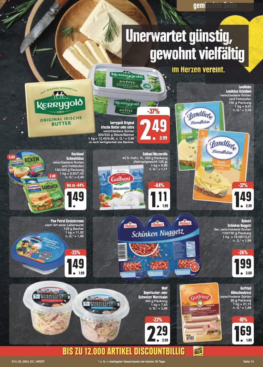 Edeka Prospekt ab Montag - Bayern Nord Seite 13