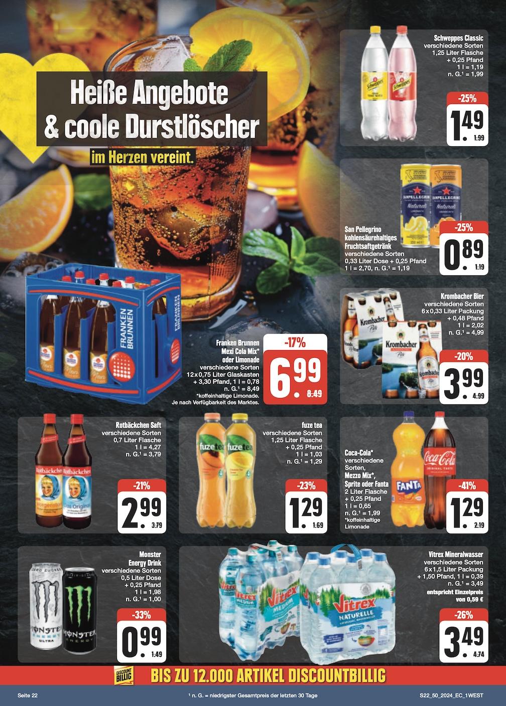 Edeka Prospekt ab Montag - Bayern Nord Seite 22