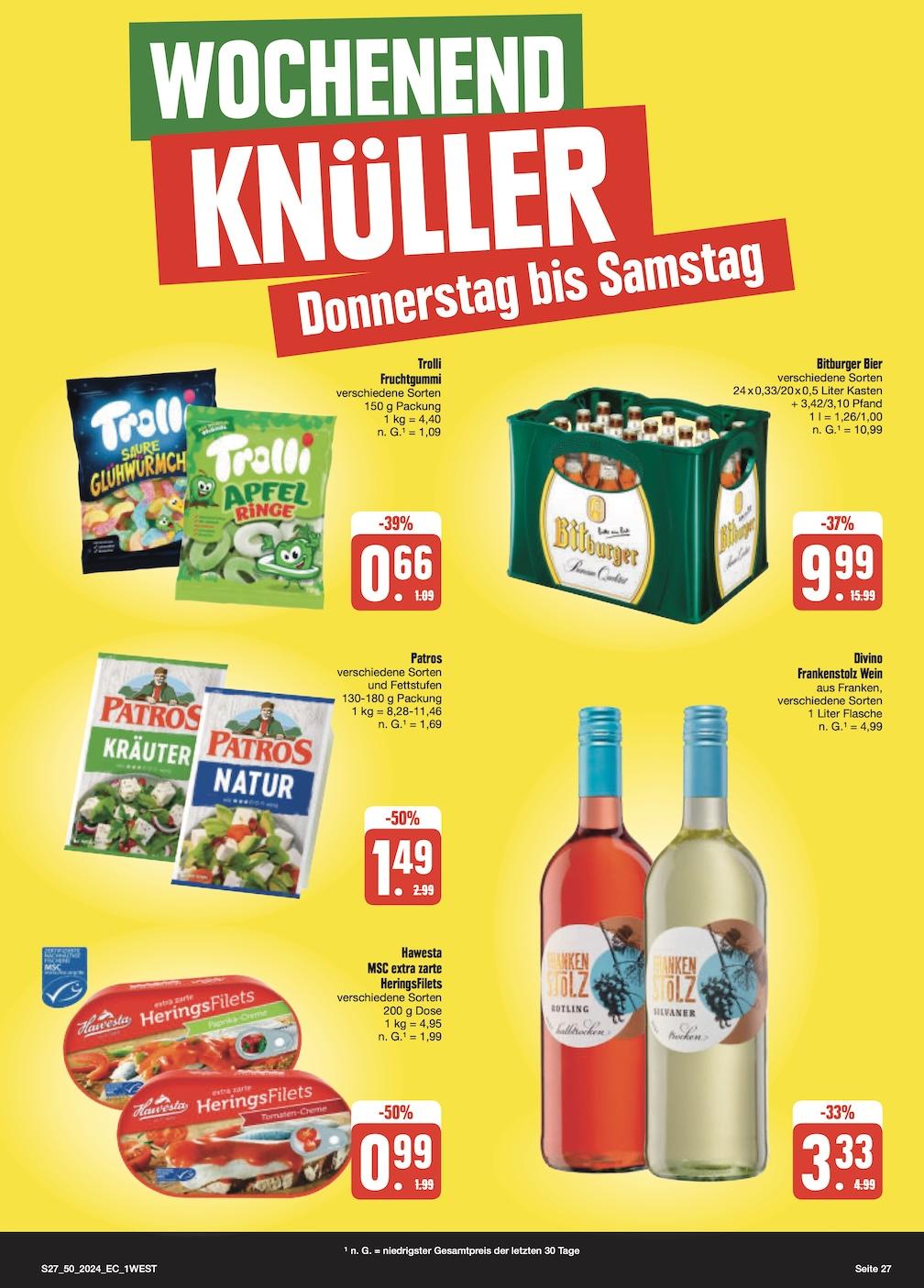 Edeka Prospekt ab Montag - Bayern Nord Seite 27