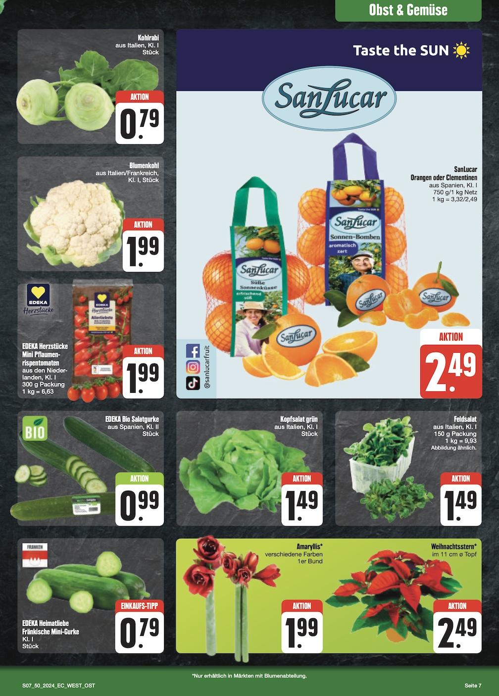 Edeka Prospekt ab Montag - Bayern Nord Seite 7