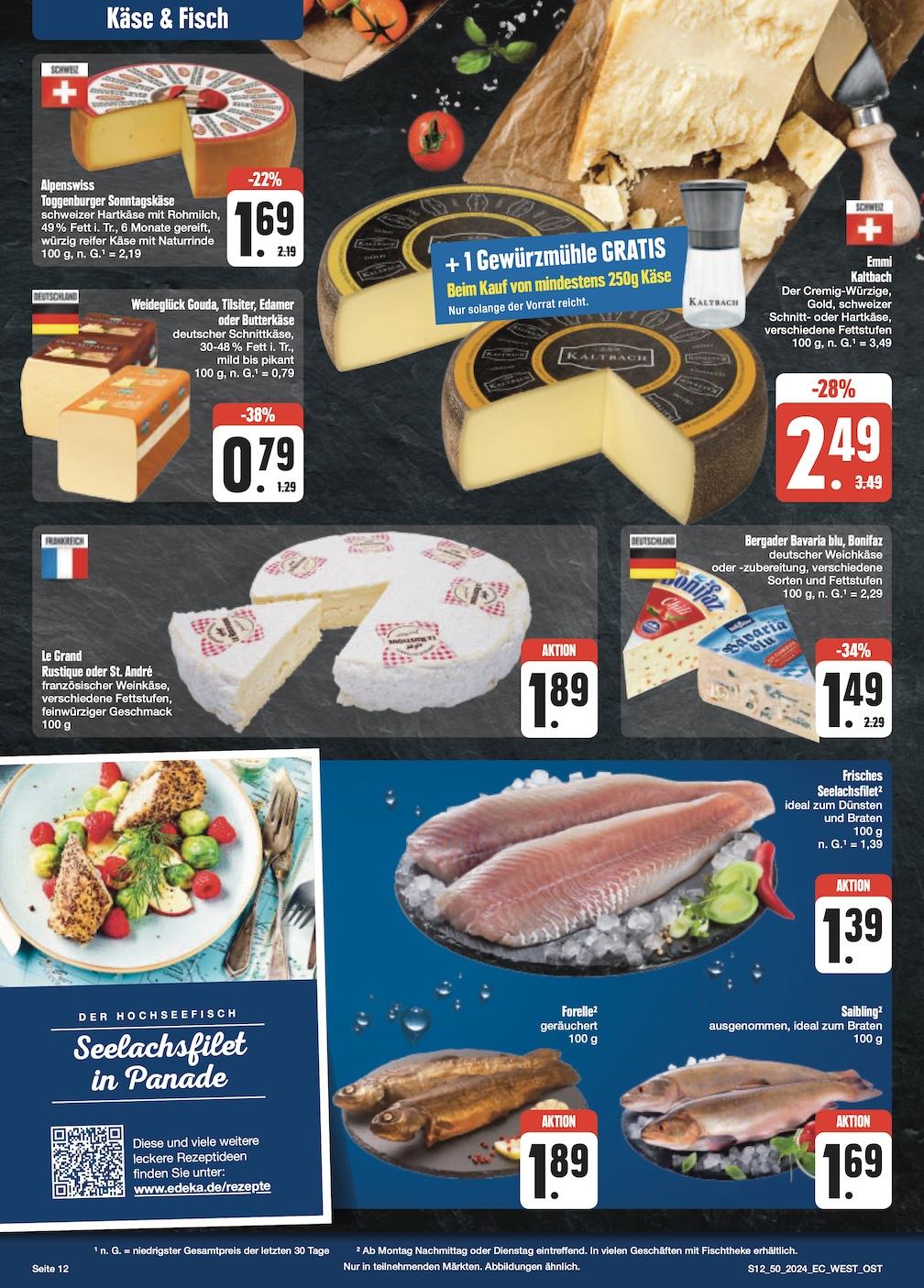 Edeka Prospekt ab Montag - Sachsen Seite 12