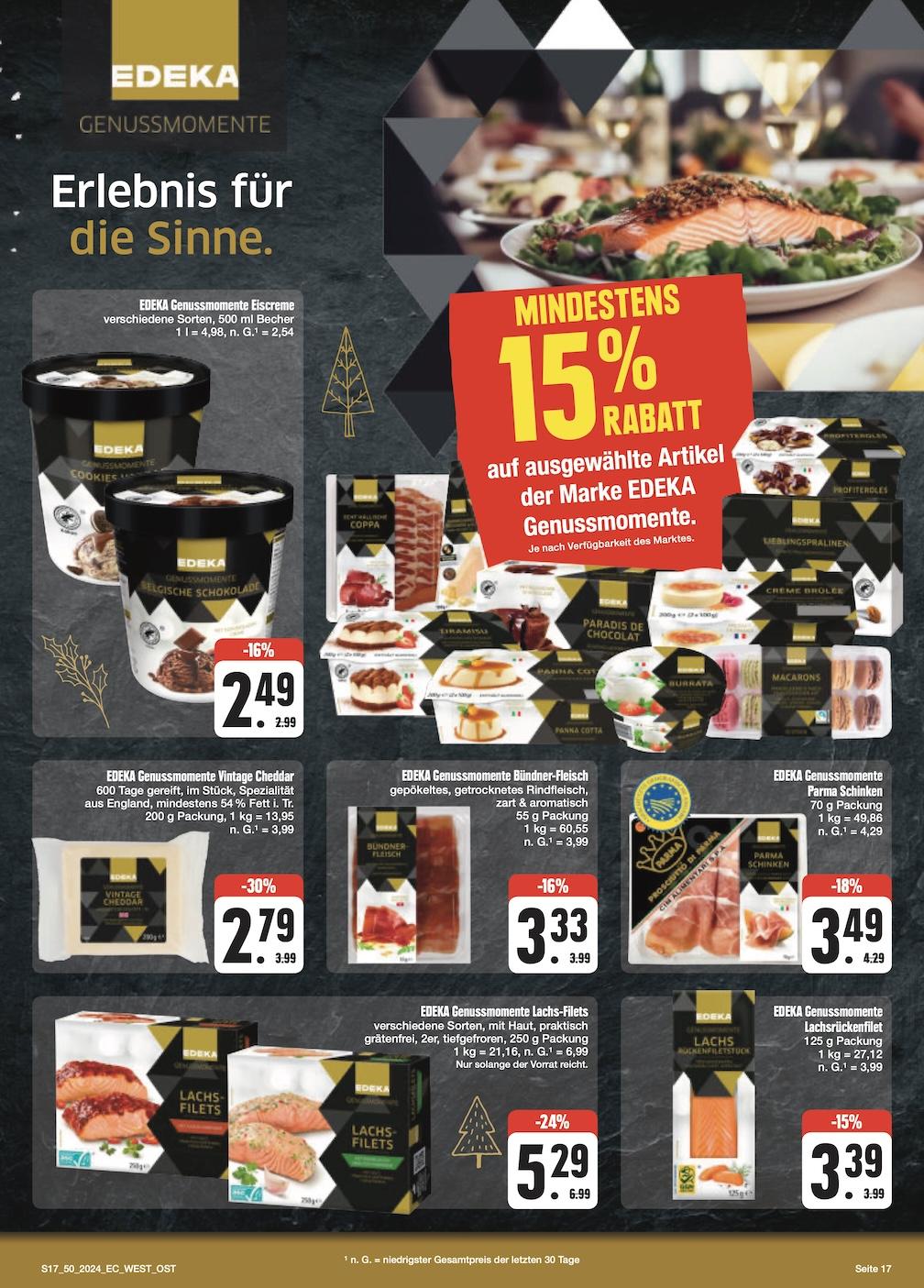 Edeka Prospekt ab Montag - Sachsen Seite 17