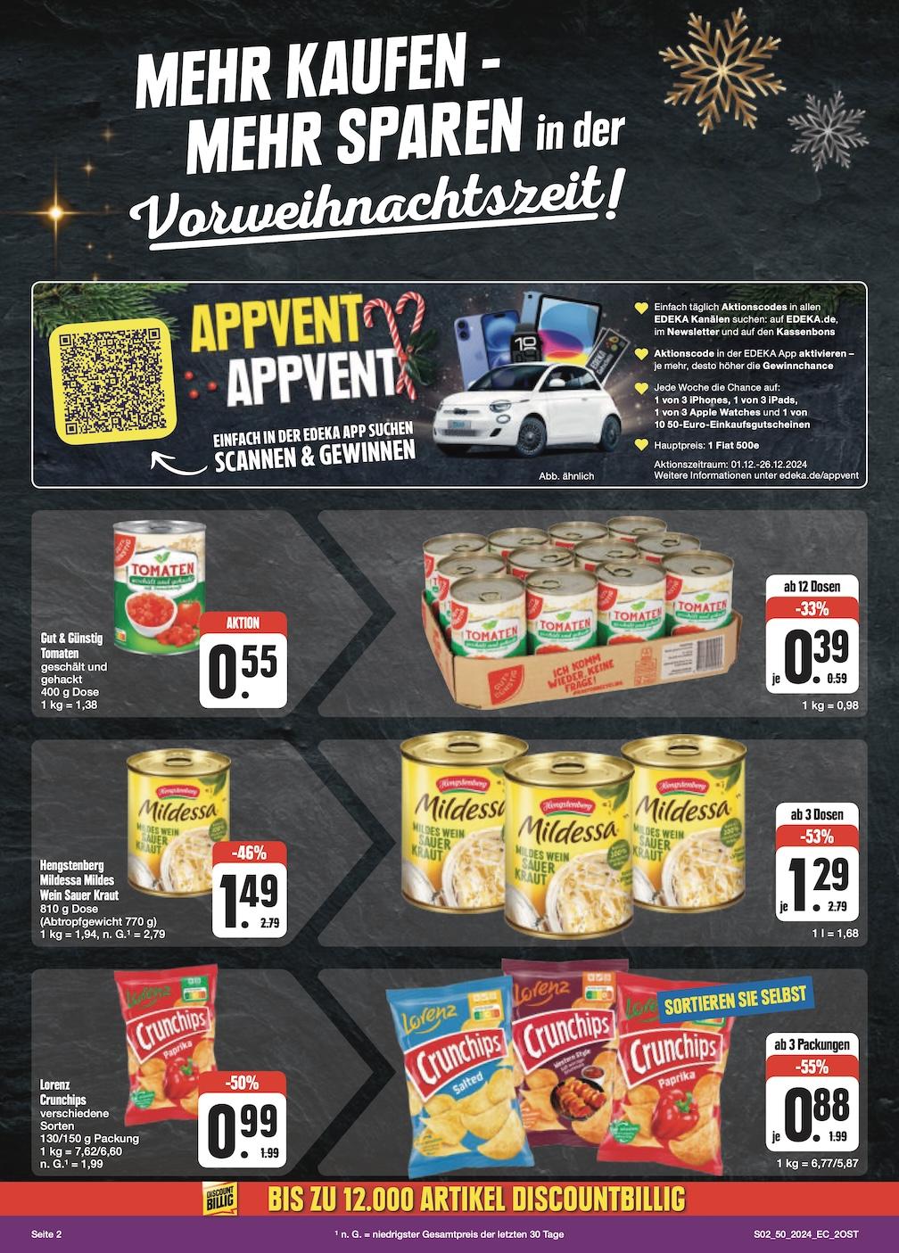 Edeka Prospekt ab Montag - Sachsen Seite 2