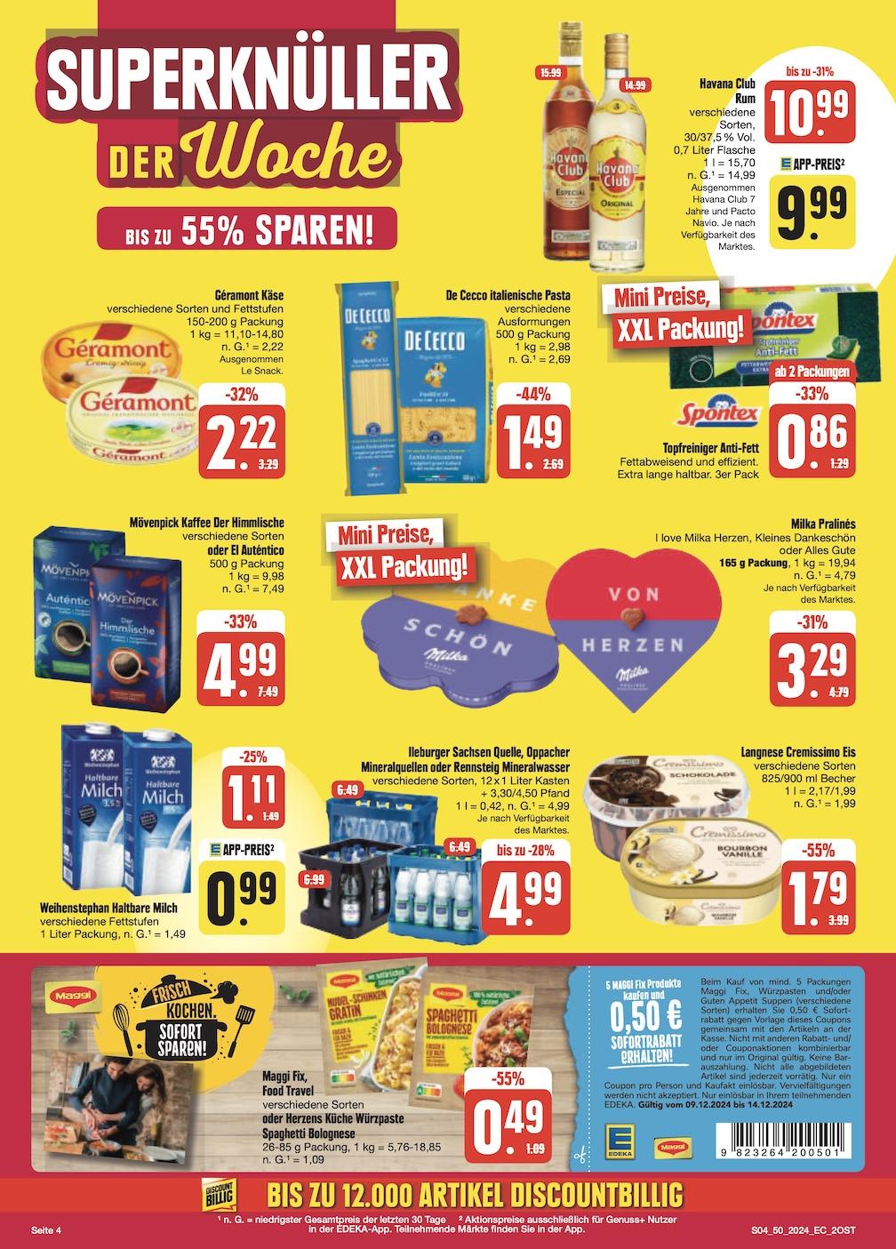 Edeka Prospekt ab Montag - Sachsen Seite 4
