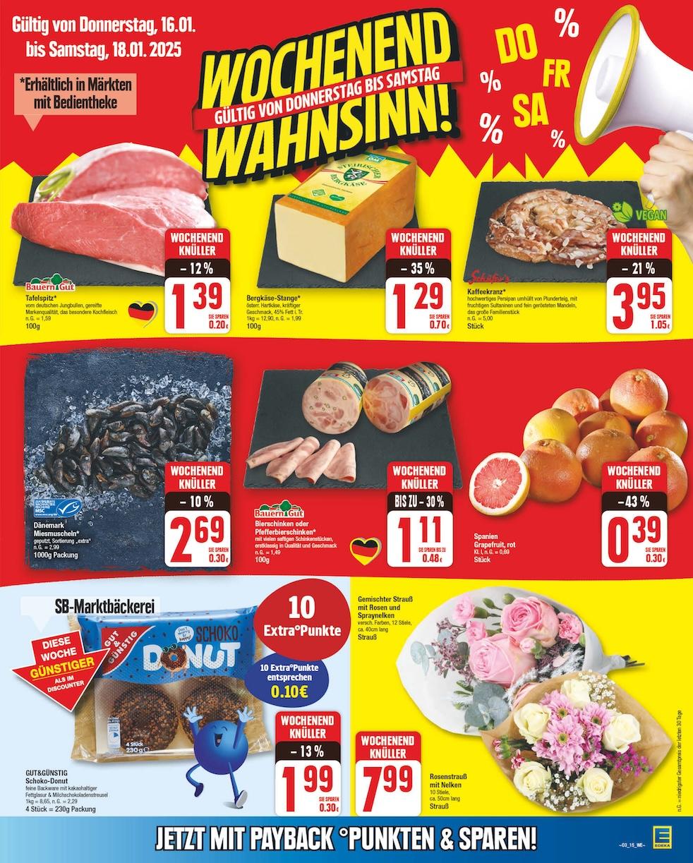 Edeka Prospekt ab Montag - Sachsen-Anhalt Seite 19