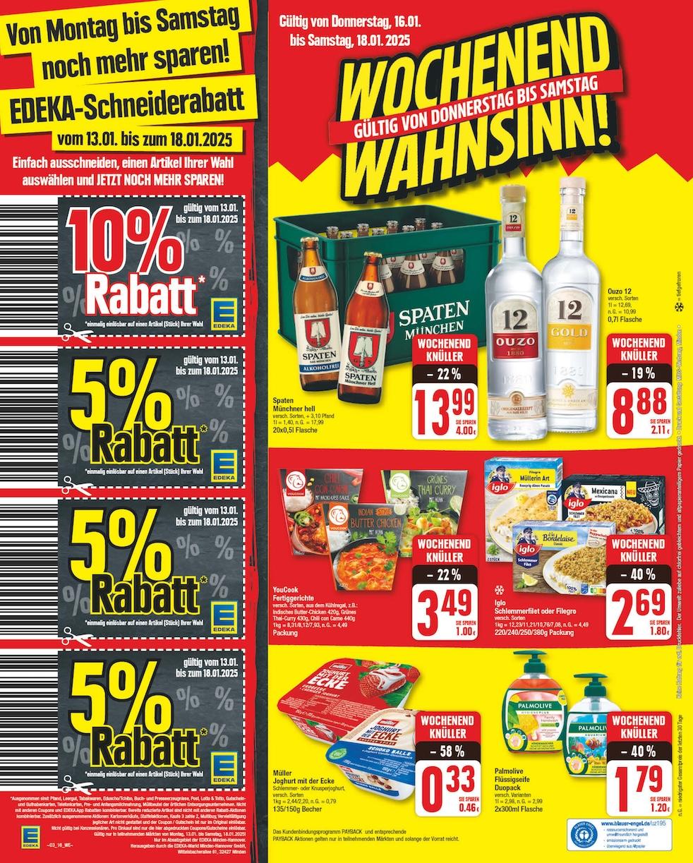 Edeka Prospekt ab Montag - Sachsen-Anhalt Seite 20