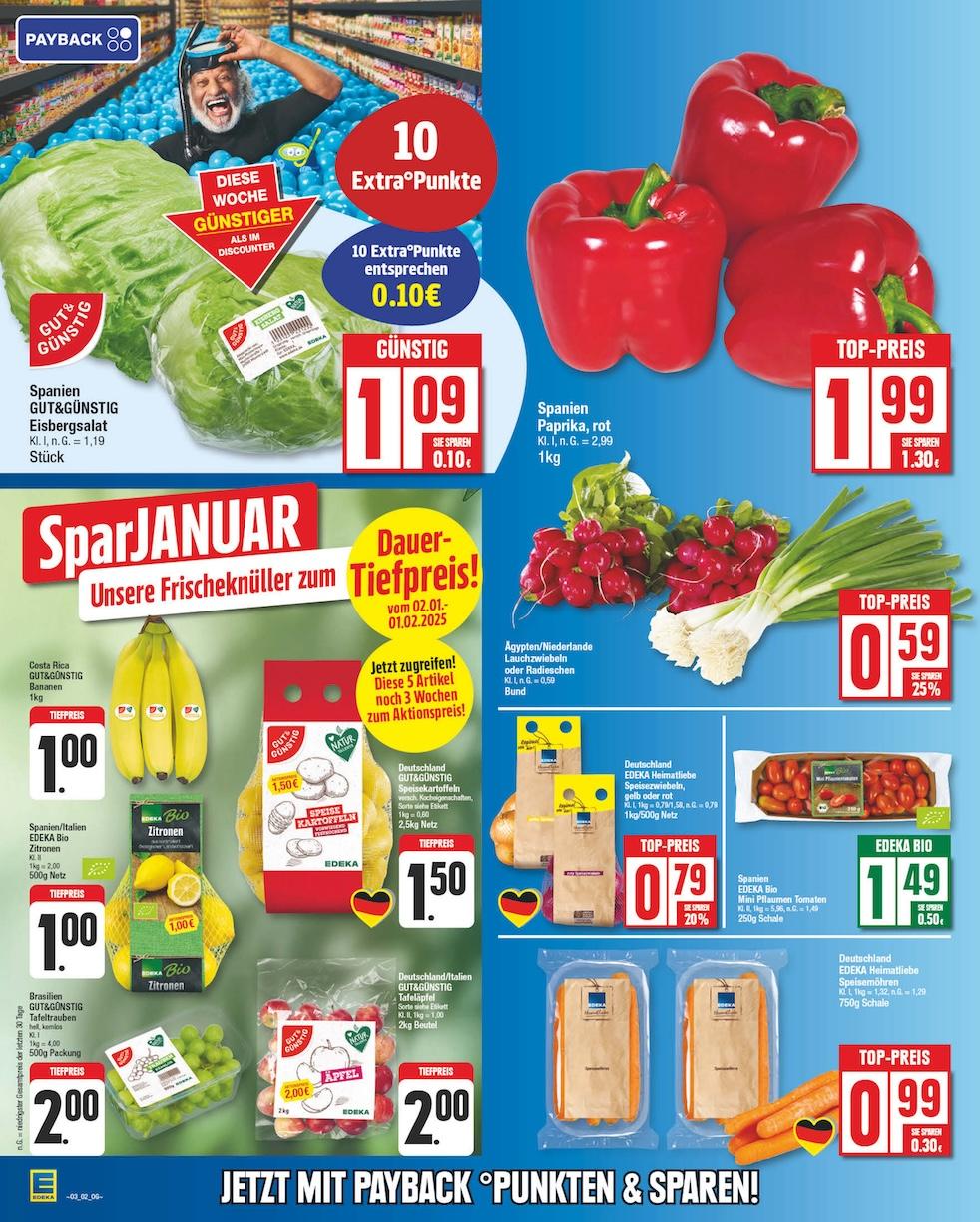 Edeka Prospekt ab Montag - Sachsen-Anhalt Seite 6