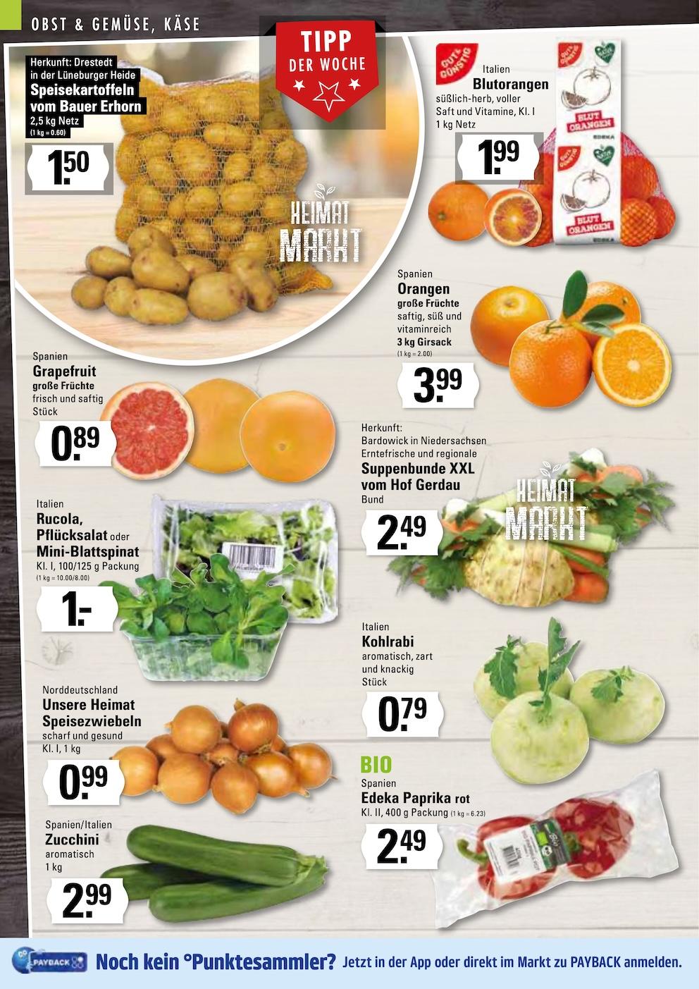 Edeka Prospekt ab Montag - Hamburg Seite 2