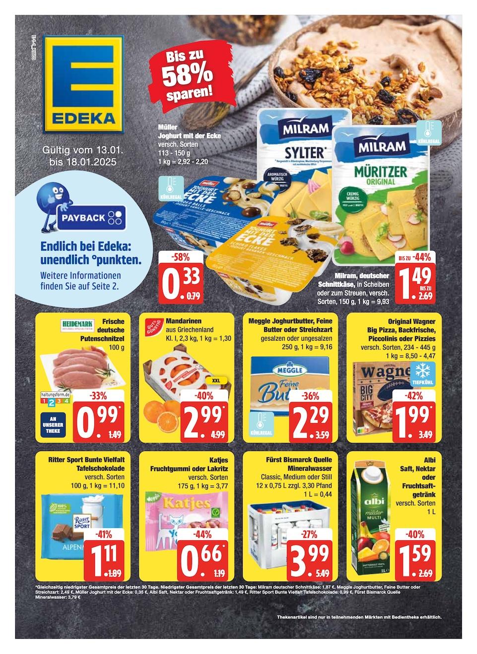 Edeka Prospekt ab Montag - Schleswig - Holstein Seite 1