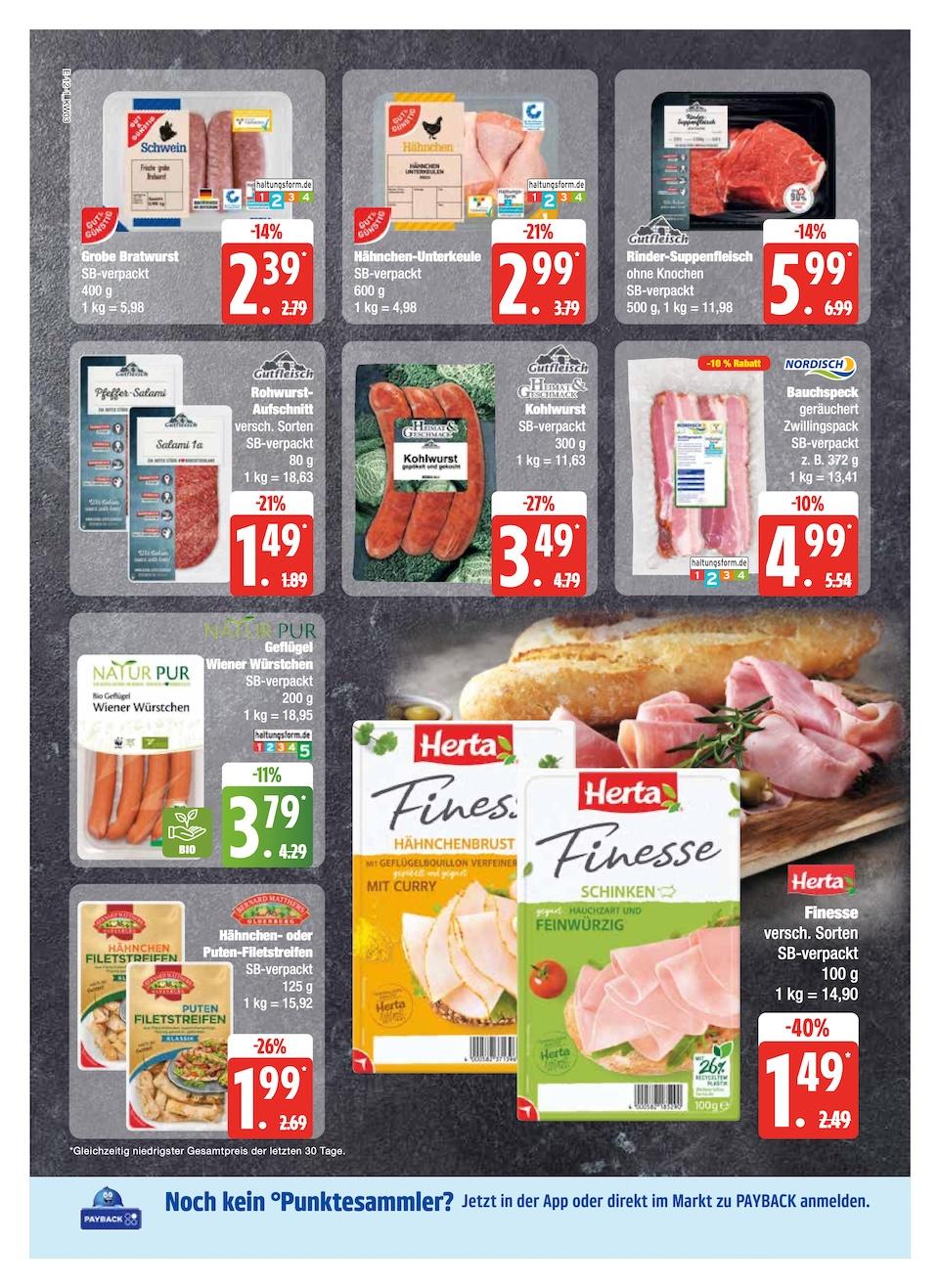 Edeka Prospekt ab Montag - Schleswig - Holstein Seite 12