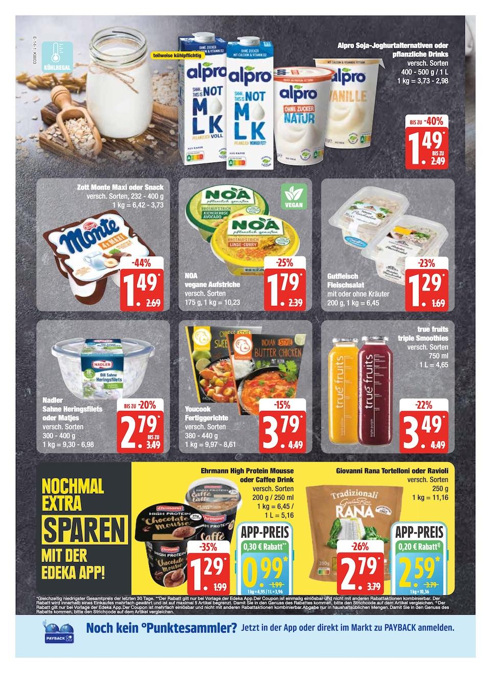 Edeka Prospekt ab Montag - Schleswig - Holstein Seite 14