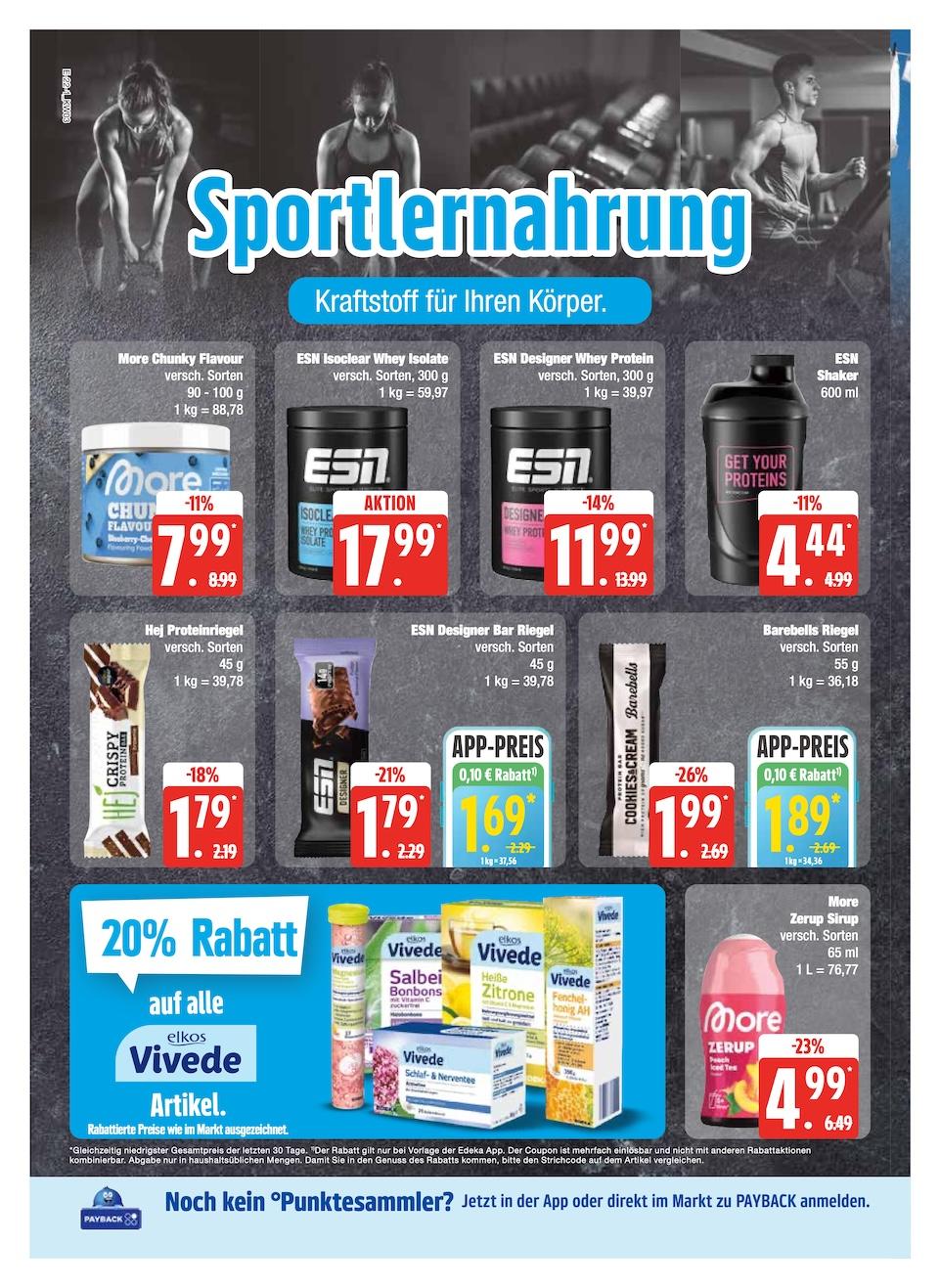 Edeka Prospekt ab Montag - Schleswig - Holstein Seite 22