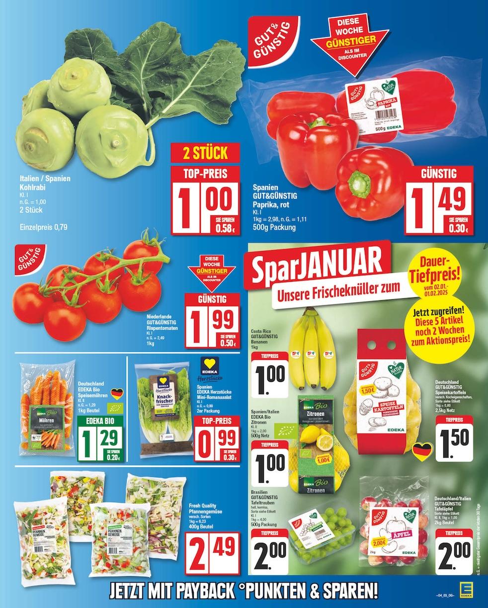 Edeka Prospekt ab Montag - Niedersachsen Seite 7