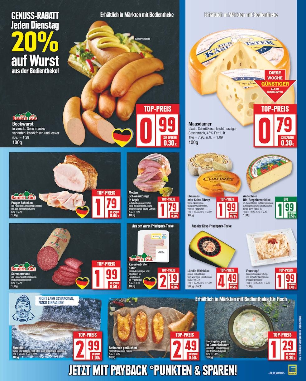 Edeka Prospekt ab Montag - Niedersachsen Seite 9