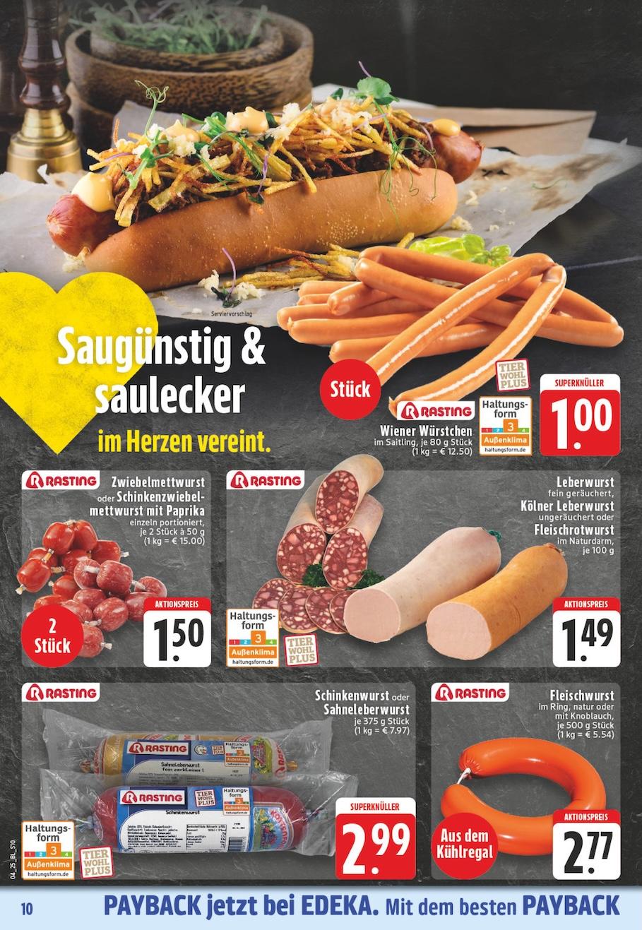 Edeka Prospekt ab Montag - Nordrhein - Westfalen Seite 10