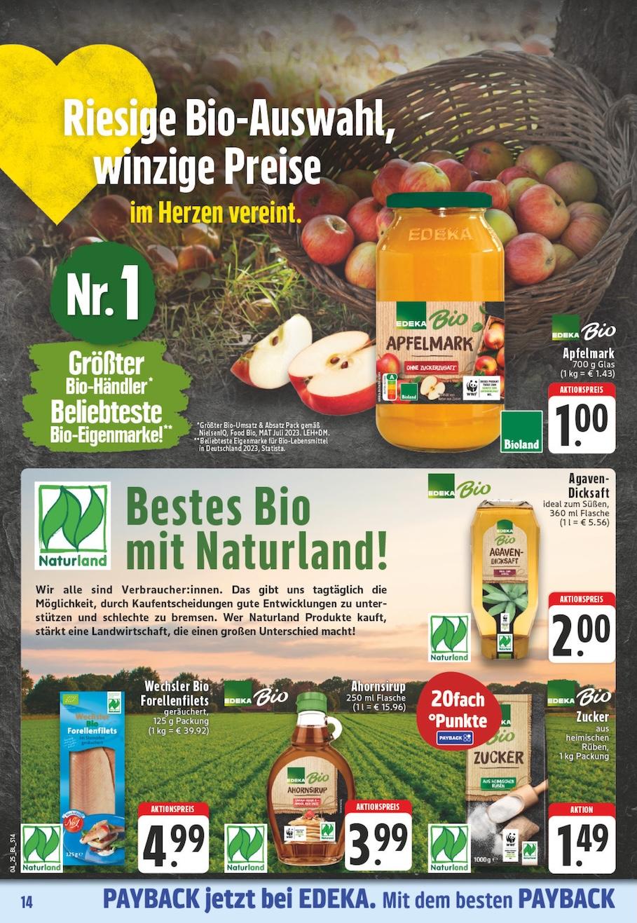 Edeka Prospekt ab Montag - Nordrhein - Westfalen Seite 14