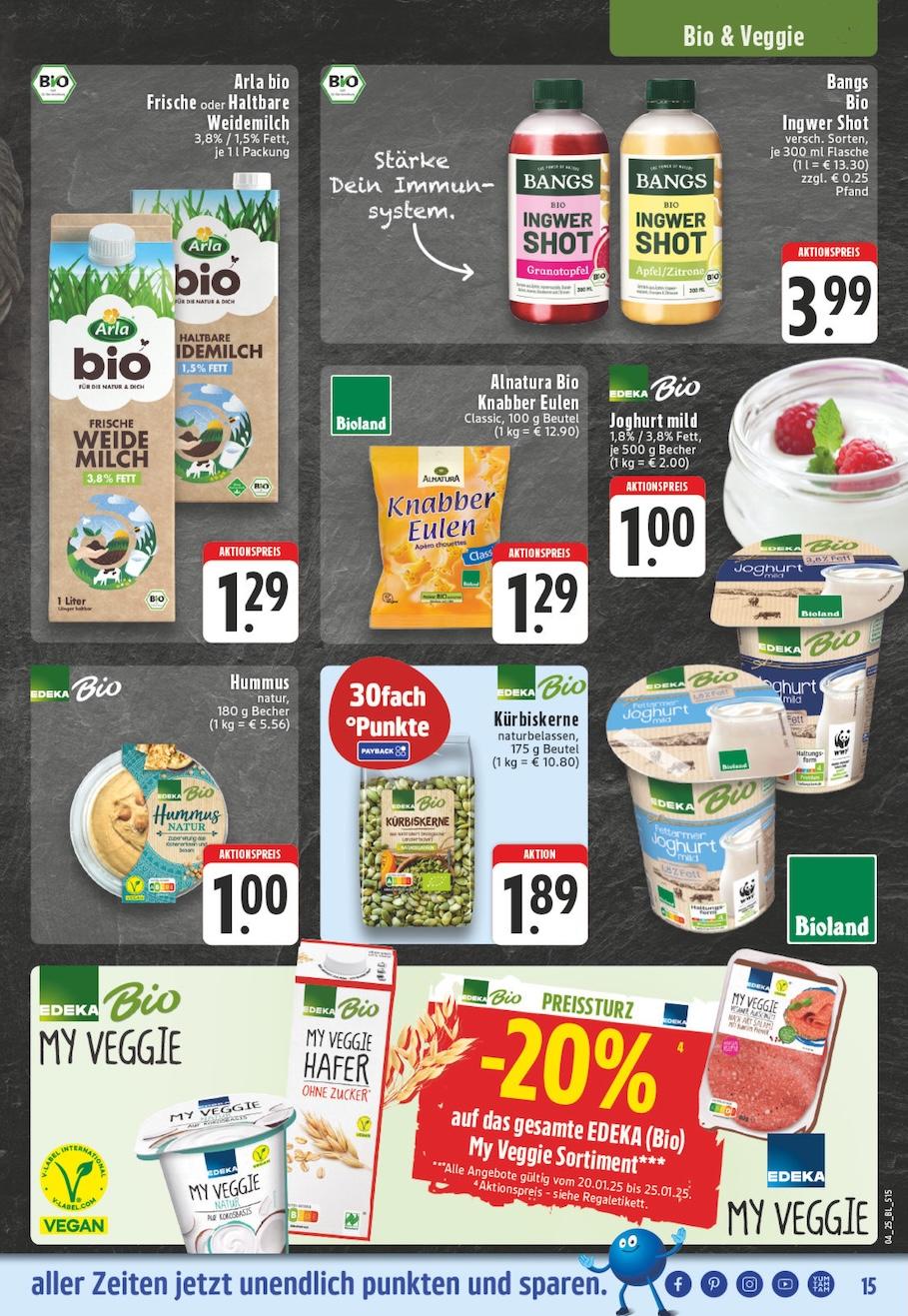 Edeka Prospekt ab Montag - Nordrhein - Westfalen Seite 15