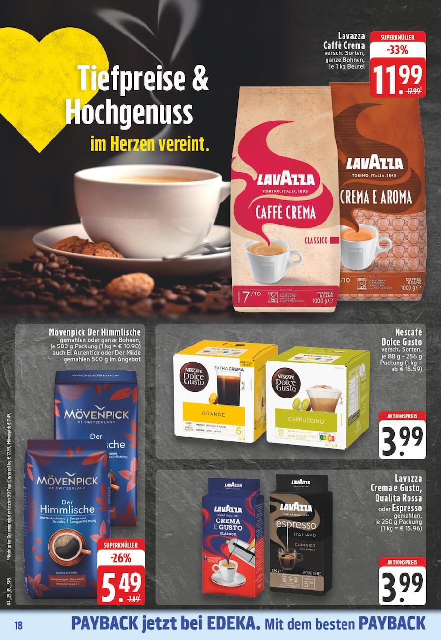 Edeka Prospekt ab Montag - Nordrhein - Westfalen Seite 18