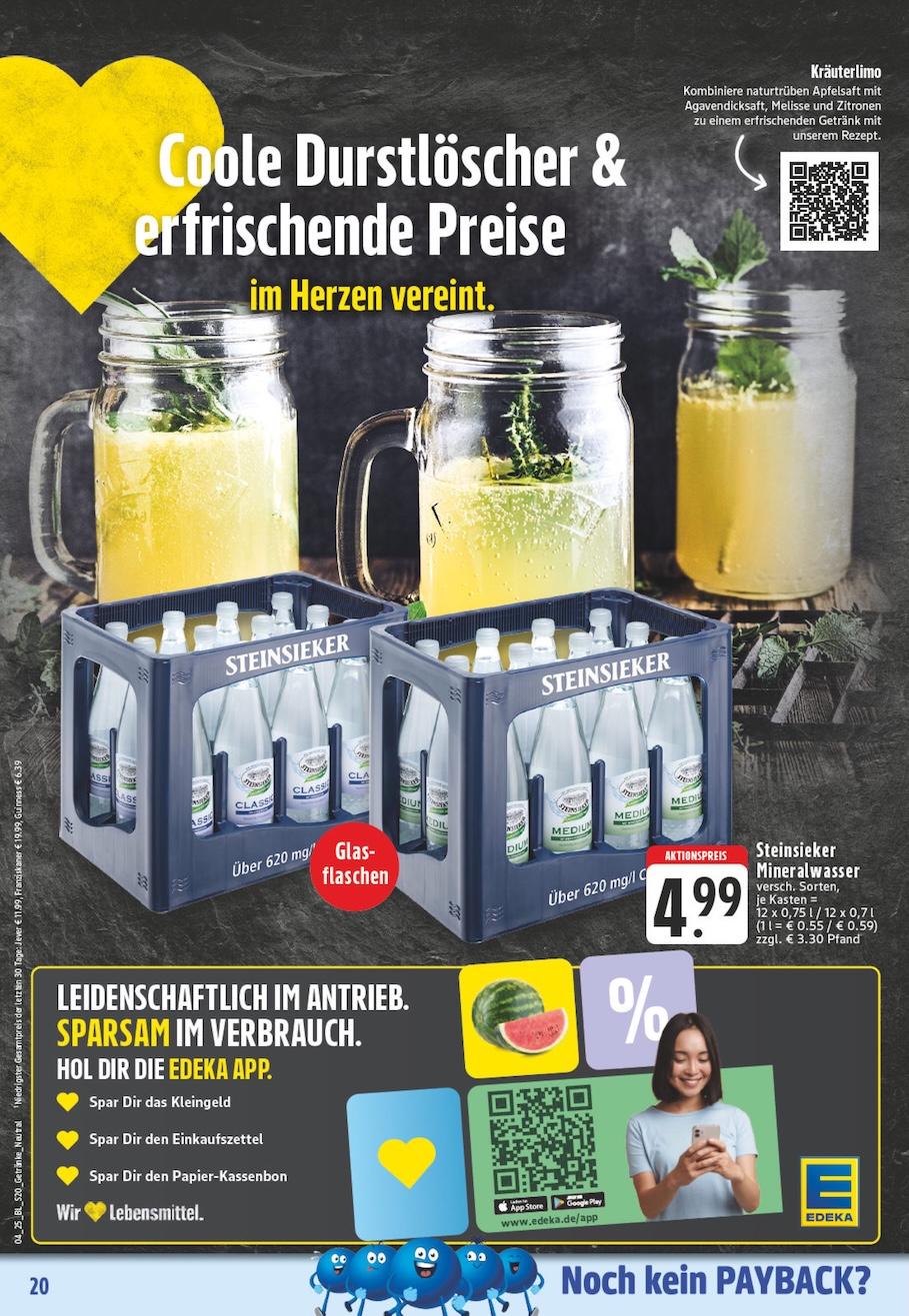 Edeka Prospekt ab Montag - Nordrhein - Westfalen Seite 20
