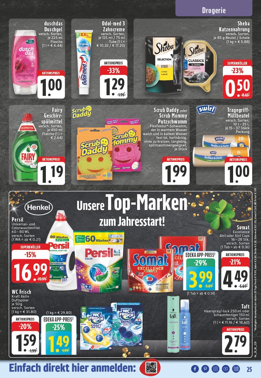 Edeka Prospekt ab Montag - Nordrhein - Westfalen Seite 25