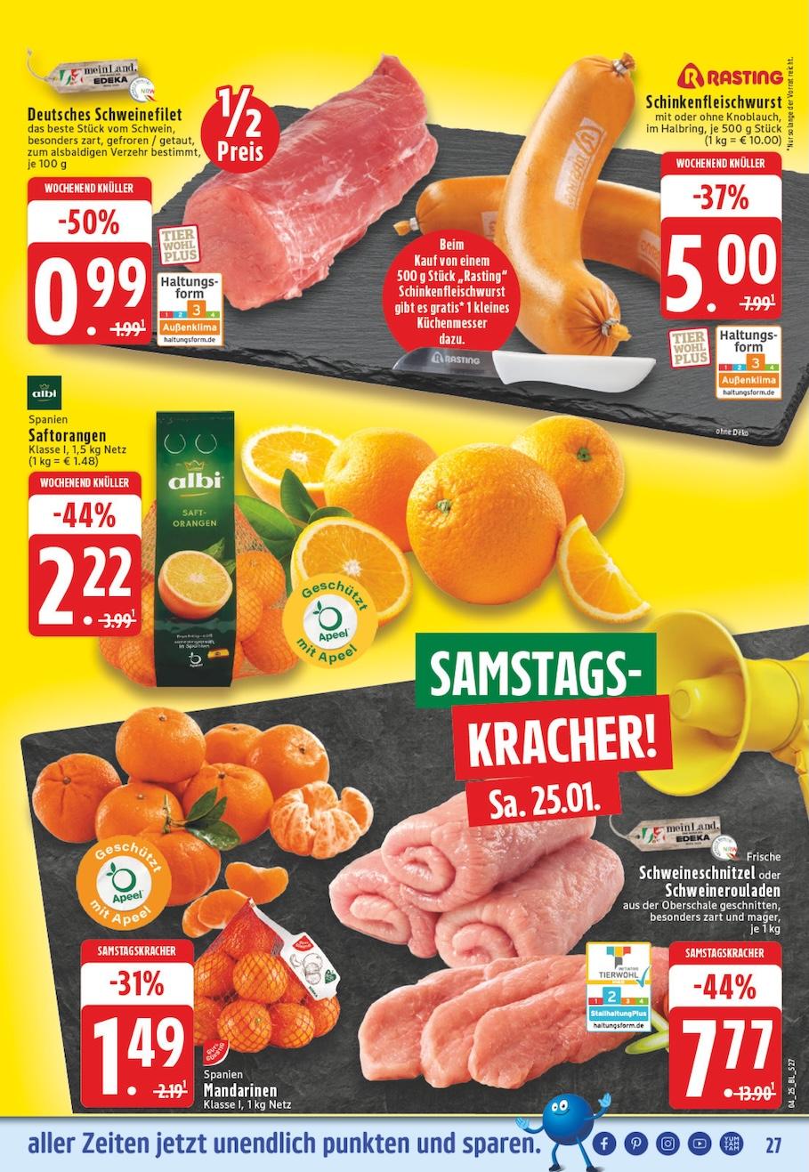 Edeka Prospekt ab Montag - Nordrhein - Westfalen Seite 27
