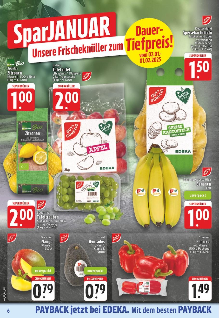 Edeka Prospekt ab Montag - Nordrhein - Westfalen Seite 6